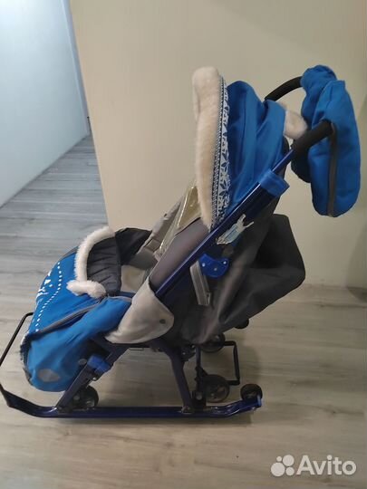 Коляска санки