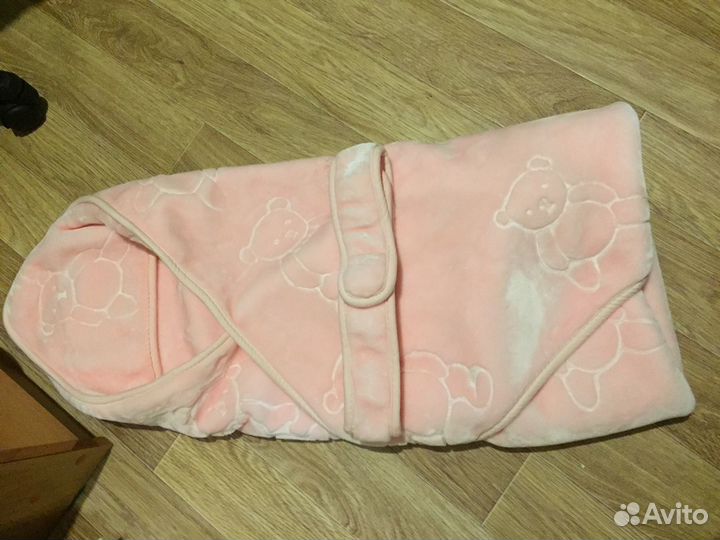 Плед-конверт велсофт