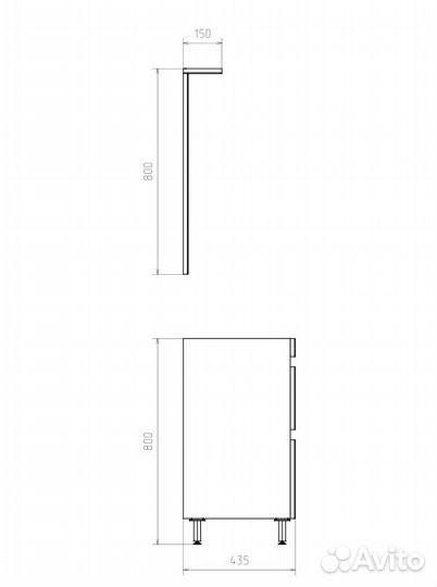 Зеркало ASB-Mebel Коста 80 