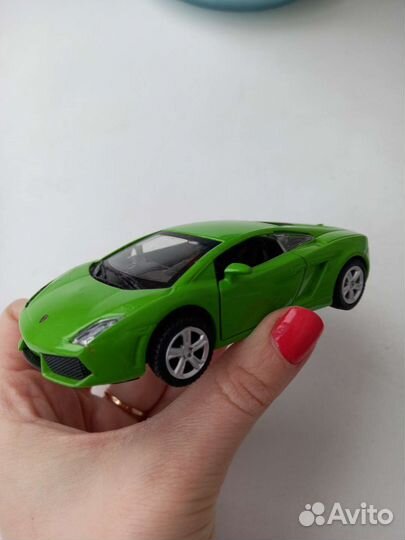 Металлическая машина Lamborghini Gallardo