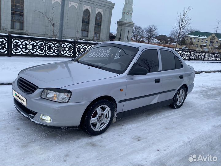 Hyundai Accent 1.5 МТ, 2005, 258 777 км