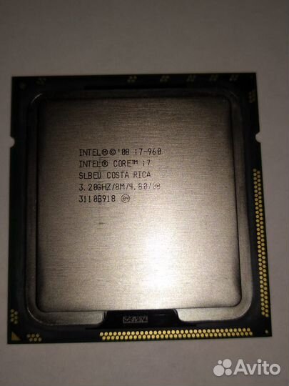 Процессор intel core i7 960 LGA 1366