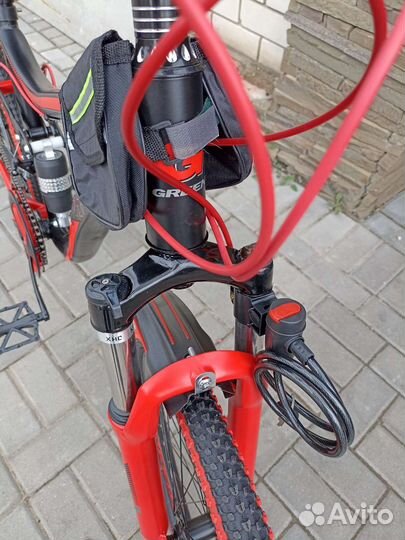 Двухподвеной горный велосипед 24колеса,21 скорост