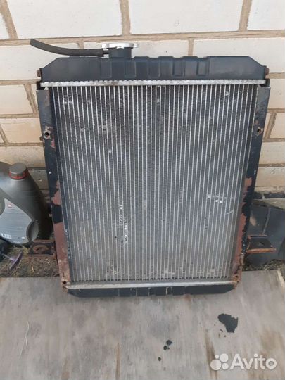 Радиатор охлаждения алюминиевый баф 1044 Е2