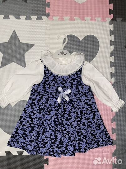 Платье для девочки 74