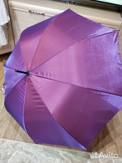 Зонт трость новый, хамелеон
