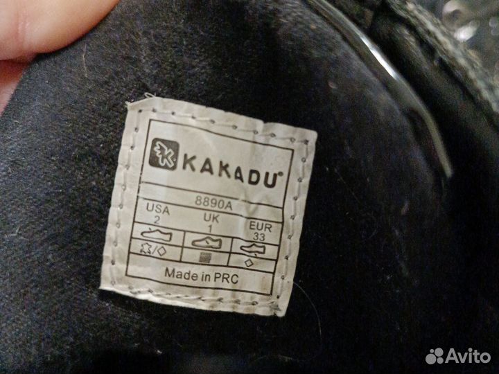 Ботинки для девочки 33 размер какаду