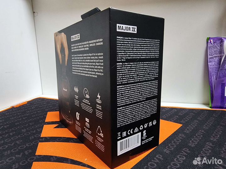 Marshall major 4 bluetooth новые