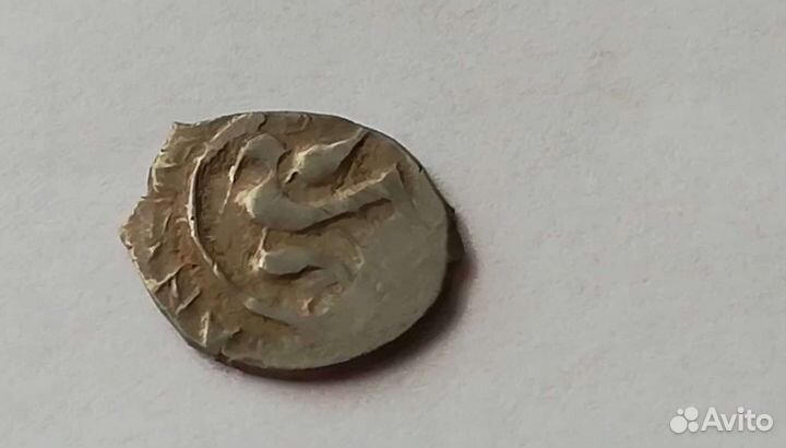 Деньга 1389-1425 Василий Дмитриевич Подражание