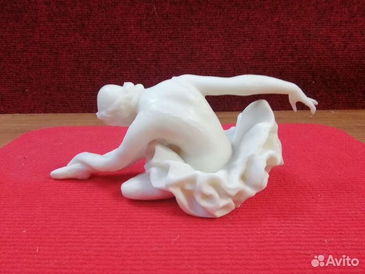 Статуэтка балерина Уланова колкий пластик СССР