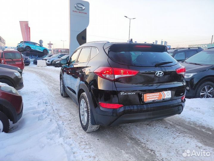 Hyundai Tucson 2.0 AT, 2018, 169 300 км