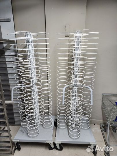 Тележка шпилька для тарелок