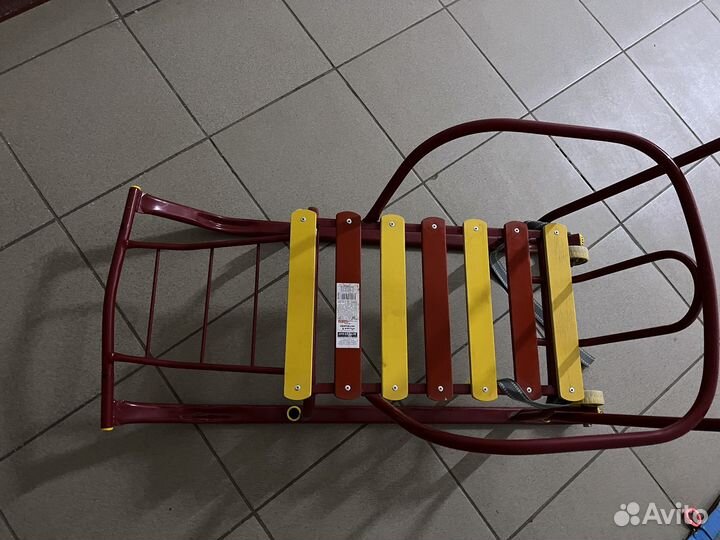 Детские зимние санки