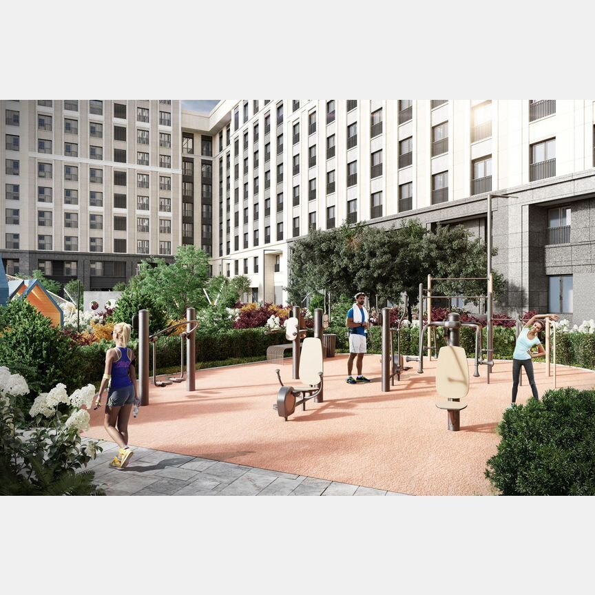 4-к. квартира, 111 м², 2/17 эт.