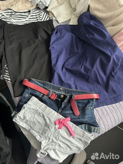 Огромный пакет женской одежды на девушку 42 44
