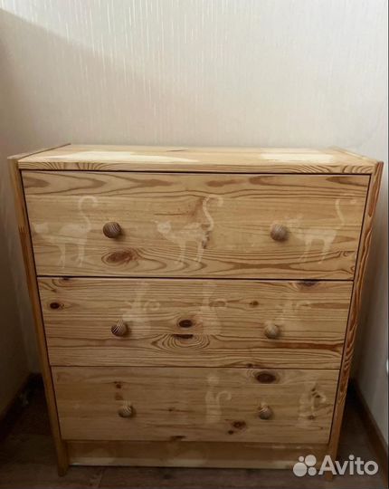 Комод деревянный детский IKEA