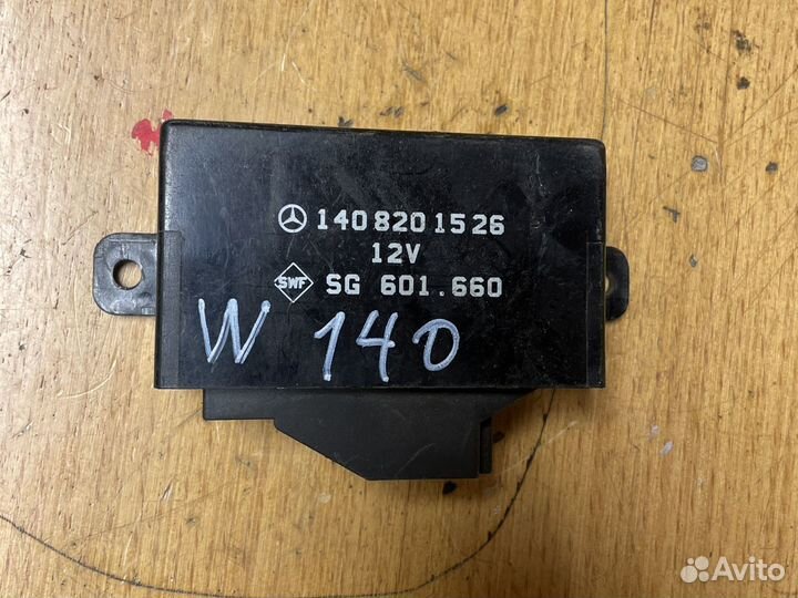 Блог подогрева сидений Mercedes W140