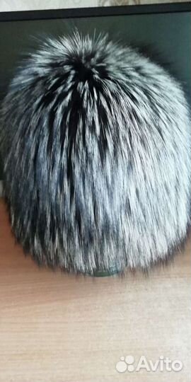 Шапка зимняя чернобурка