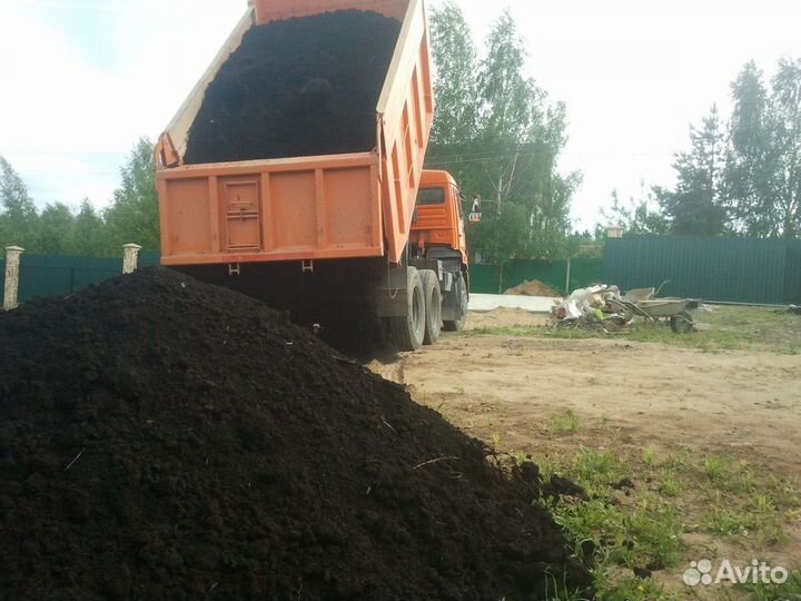 Грунт плодородный чернозем