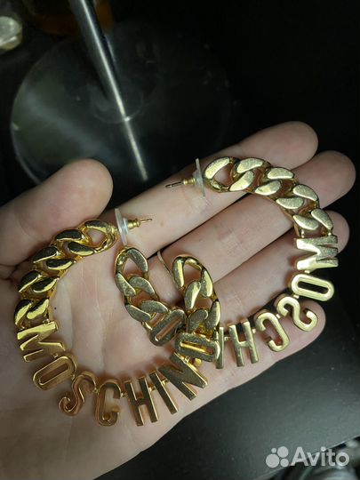 Moschino серьги