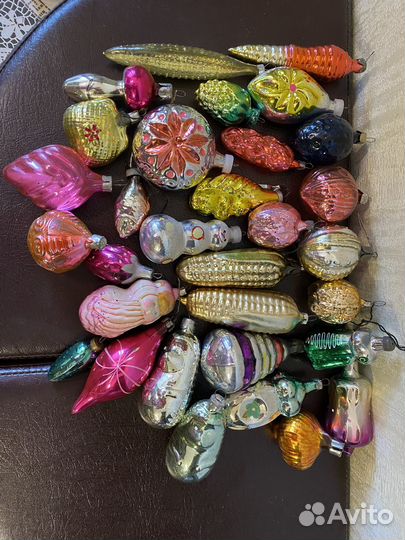 Елочные игрушки СССР