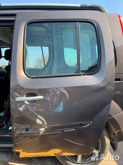 Дверь сдвижная задняя левая Renault Kangoo KW0Y