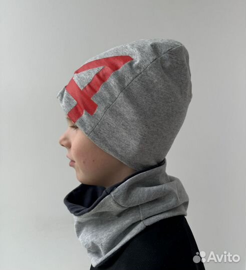 Шапка и снуд размер 52-54
