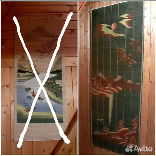 Панно в китайско-японском стиле натуральное