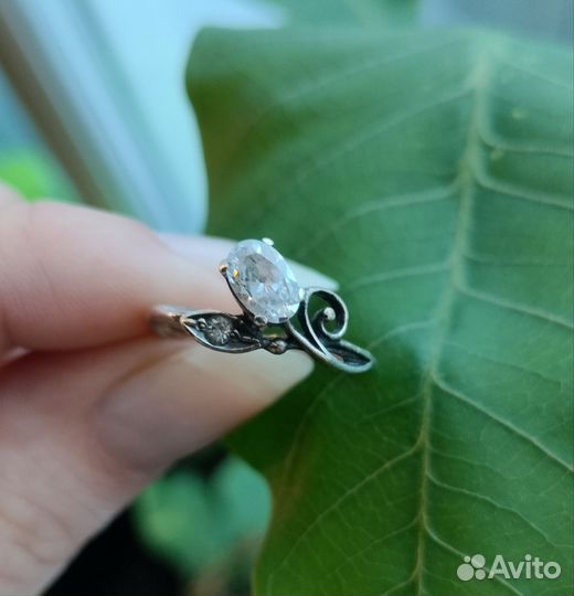 Серебряное кольцо 16