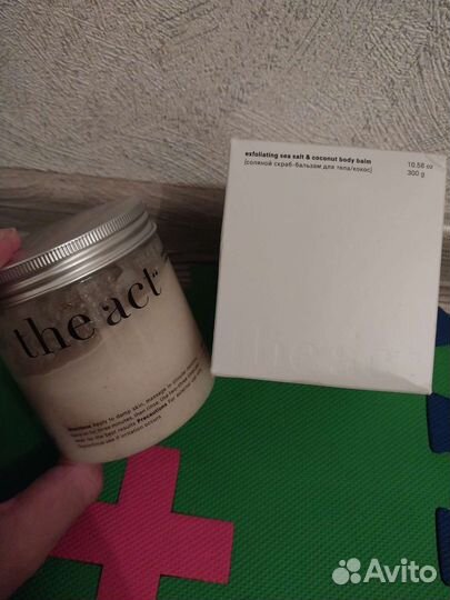 Скраб для тела the act