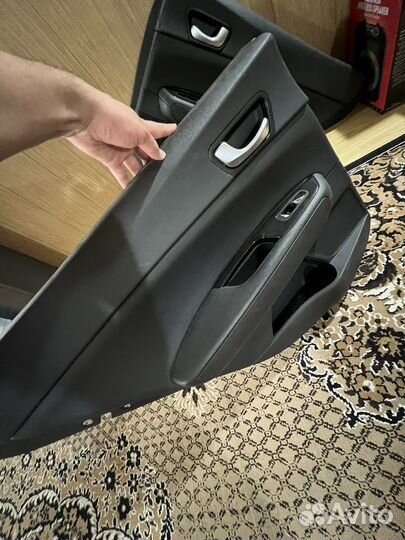 Обшивки задние kia optima без шторок