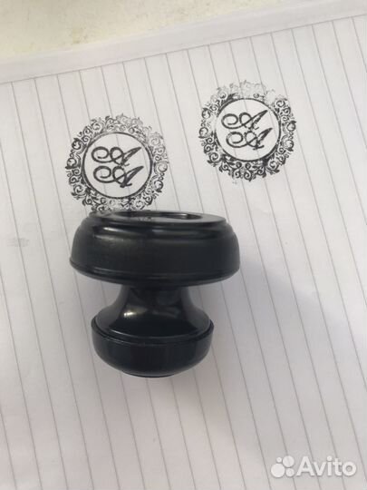 Печать для свадьбы, инициалы аа