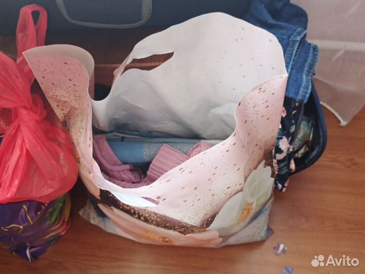 Вещи в пакете