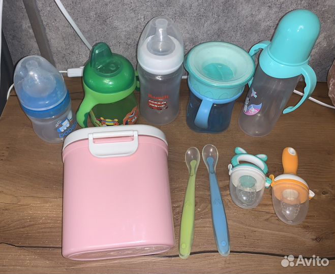 Детская посуда б/у. Цена за все