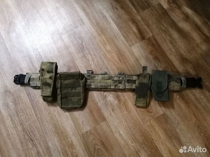 Боевой тактический пояс варбелт / подсумок