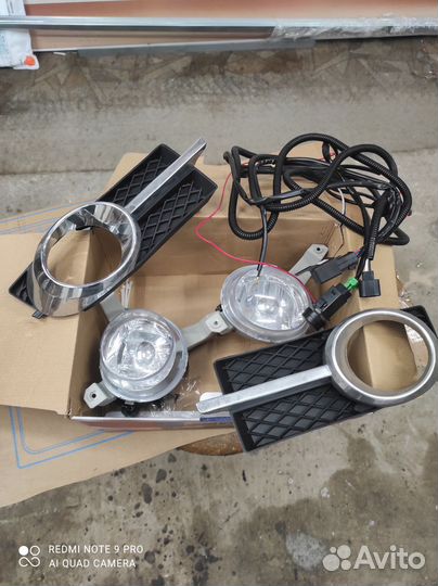 Противотуманные фары на chevrolet aveo т250