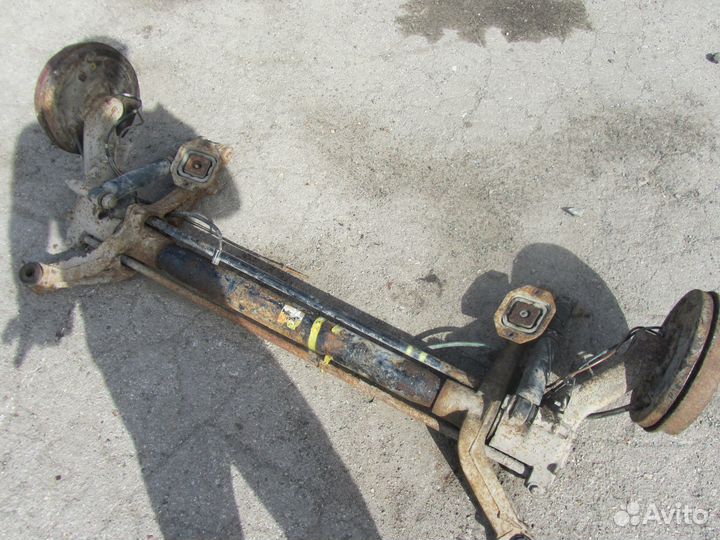 Балка задняя samand