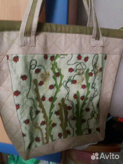 Cумка лен летняя