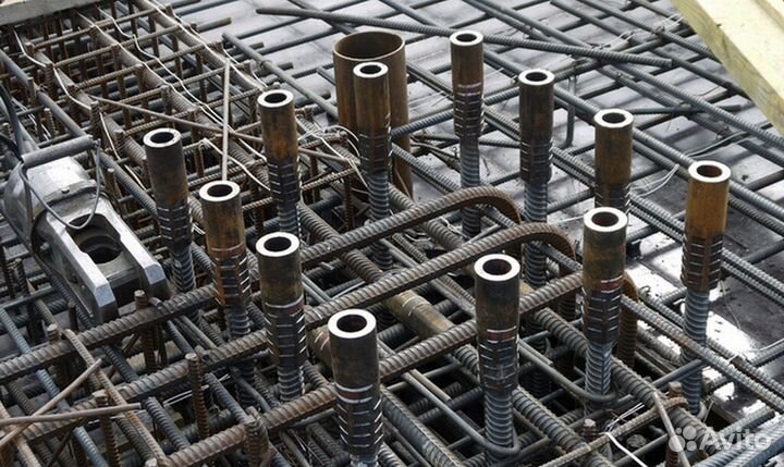 Обжимные муфты, пресс для арматуры