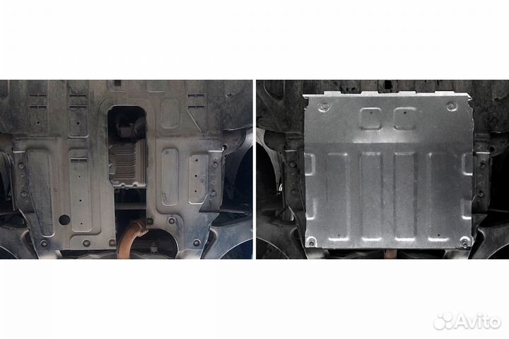 Защита картера и кпп Rival для Jac S7 2020-н.в