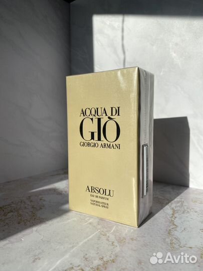 Giorgio armani acqua di gio absolu