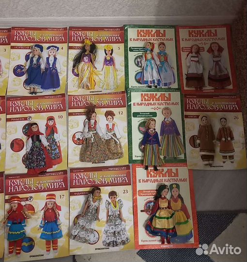 Куклы в народных костюмах