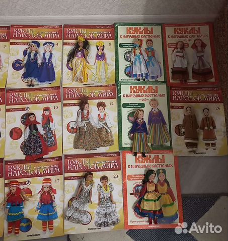 Куклы в народных костюмах