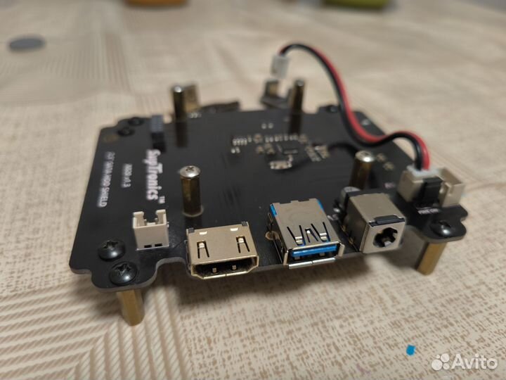 Плата расширения Raspberry pi, SATA hdd, ssd +бп