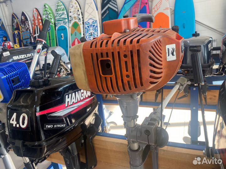 2х-тактный лодочный мотор Tomking 3,8 Б/У