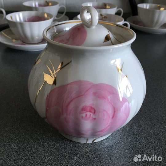 Сахарница и молочник. Дулево,1998 год