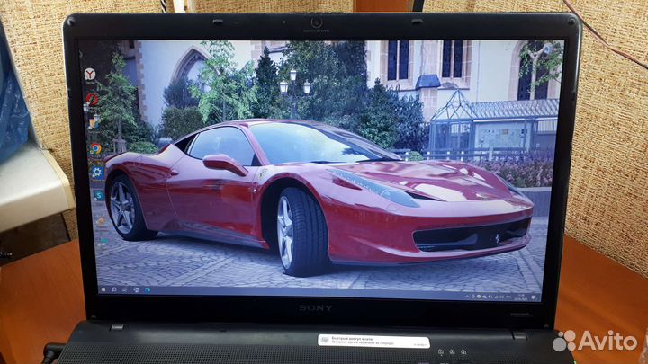 Ноутбук Sony vaio (Экран 17,3 дюйма)