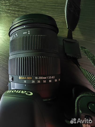 Зеркальный фотоаппарат canon 7d