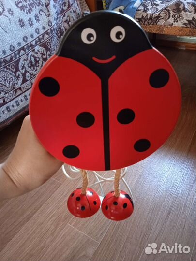 Светильник в детскую Божья коровка