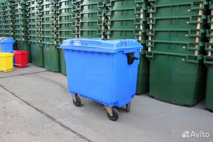 Пластиковый контейнер 660л Ч6678